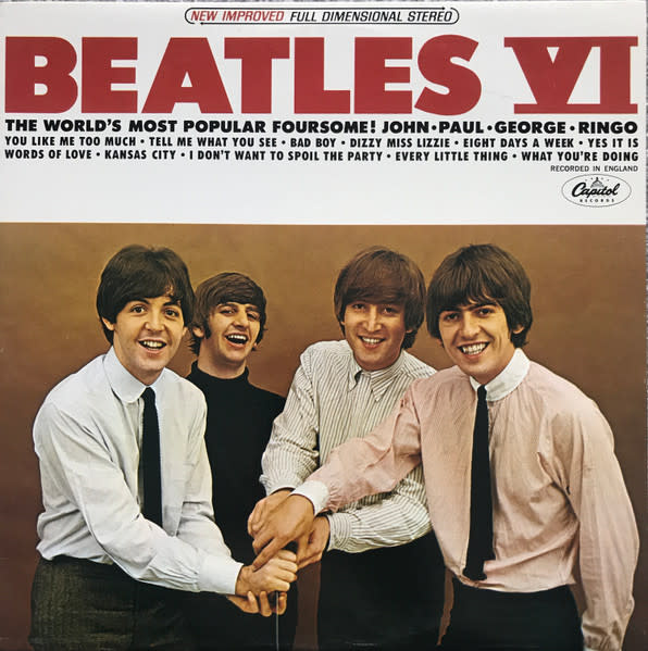 Rock/Pop The Beatles - VI (CA Purple Label) (VG, conservative grade/VG+)