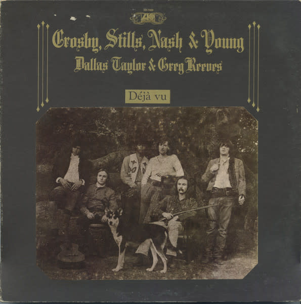 Rock/Pop Crosby, Stills, Nash & Young - Déjà Vu ('70 CA) (VG/VG, bottom seam wear + split, tears on back cover)