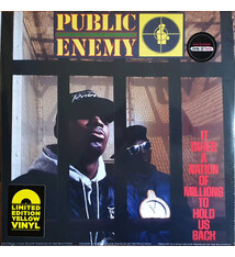 Hip Hop/Rap Public Enemy - It Takes A Nation Of Millions To Hold Us Back (2019 EU Yellow Vinyl) (VG+/VG, indentation marks on cover, otherwise VG+)