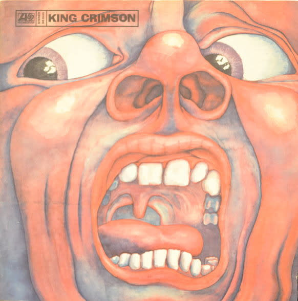 Rock/Pop King Crimson - In The Court Of The Crimson King ('71 CA Repress) (VG, light to moderate surface noise in quieter parts/VG, 3 in. top seam split, shelf/spine-wear)