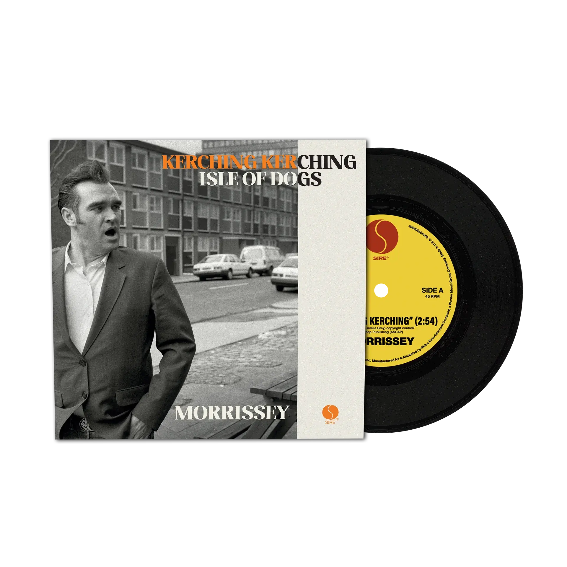 Rock/Pop Morrissey - Kerching Kerching / Isle Of Dogs 7" (October 30, 2026)