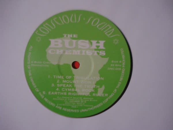 Reggae/Dub The Bush Chemists - Light Up Your Spliff (UK Conscious Sounds) (VG/VG, both conservative grades; plays VG+, small creases)