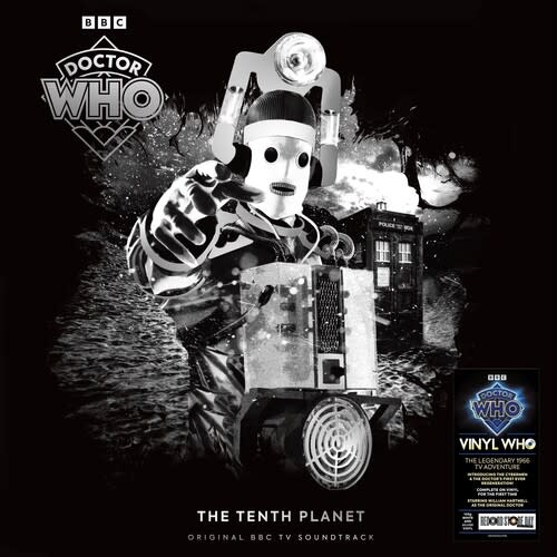 Soundtracks Doctor Who - The Tenth Planet (Original BBC TV Soundtrack) (White + Silver Vinyl) (Upper seam 3 in. splitting)