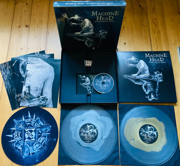 Metal Machine Head - Of Kingdom And Crown (Box Set 2LP Yolk Clear Silver + Yolk Clear Gold + CD, slipmat, posters, pin) (NM/NM)