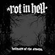 Punk/Hardcore Rot In Hell - Hallways Of The Always (White w/Black Splatter) (VG++/NM)