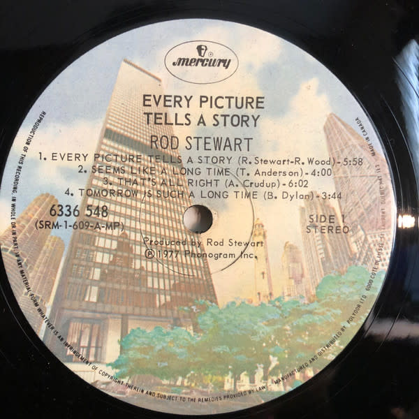 Rock/Pop Rod Stewart - Every Picture Tells A Story (CA Reissue) (VG, conservative grade/VG+)