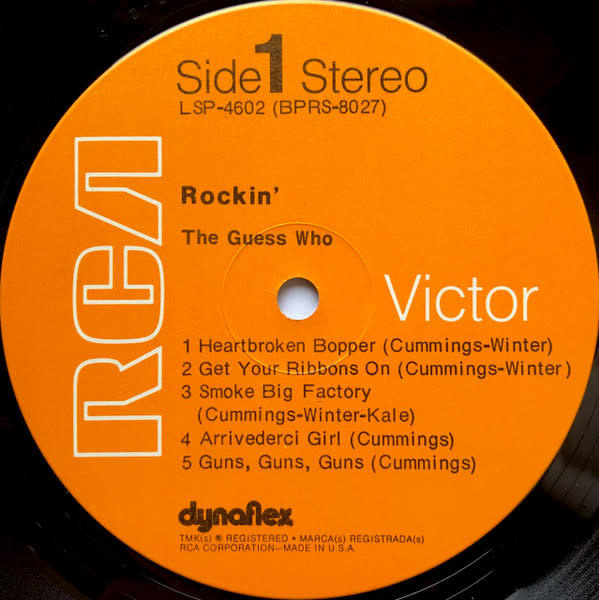Rock/Pop The Guess Who - Rockin' ('72 US) (VG+/VG)