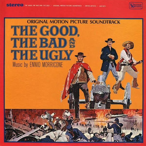 Soundtracks Ennio Morricone - The Good, The Bad And The Ugly (Soundtrack) (CA Reissue) (VG+/VG)