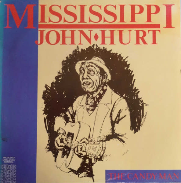 Blues Mississippi John Hurt - The Candy Man ('82 US) (VG, conservative/VG, mold stain+warp)