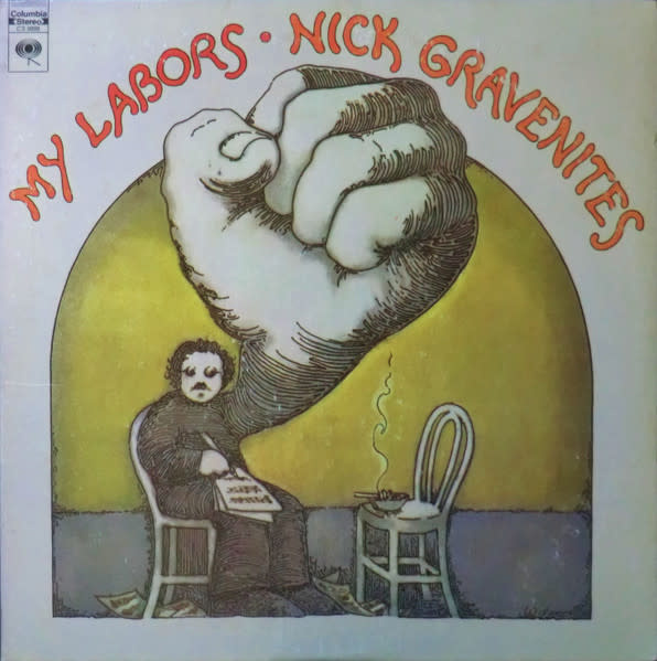 Blues Nick Gravenites - My Labors ('69 CA) (VG/VG, hole punch)