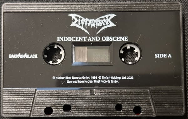 Metal Dismember - Indecent And Obscene (2023 Cassette Reissue)