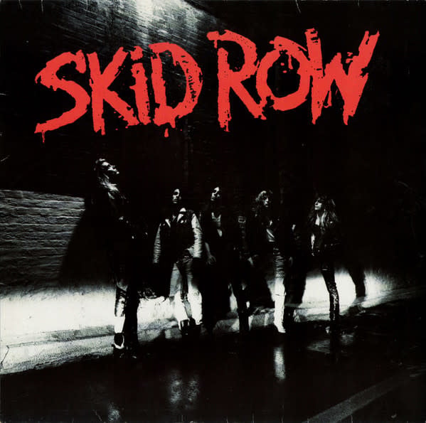 Rock/Pop Skid Row - S/T ('89 US, Columbia House) (VG/G+, creases, shelf/spine-wear)
