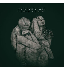 Rock/Pop Of Mice & Men - Cold World (Half White / Half Silver With Classic Black Splatter) (VG++/NM)