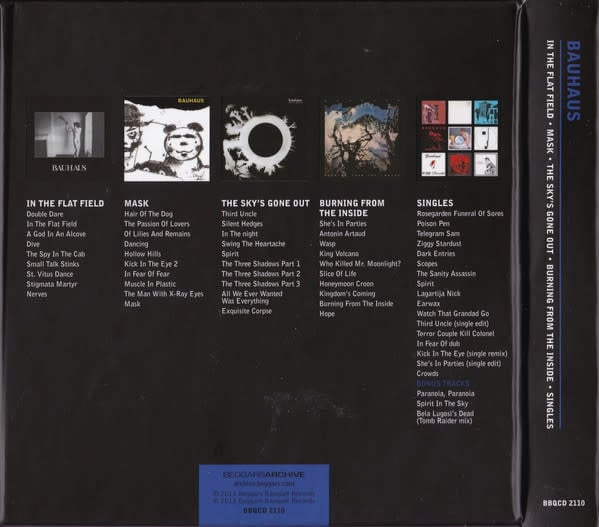 Rock/Pop Bauhaus - 5 Albums (5 CD Set) (NEW CD)