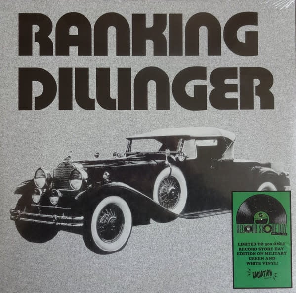 Reggae/Dub Ranking Dillinger - None Stop Disco Style (2019 Military Green & White Coloured) (VG/VG+)