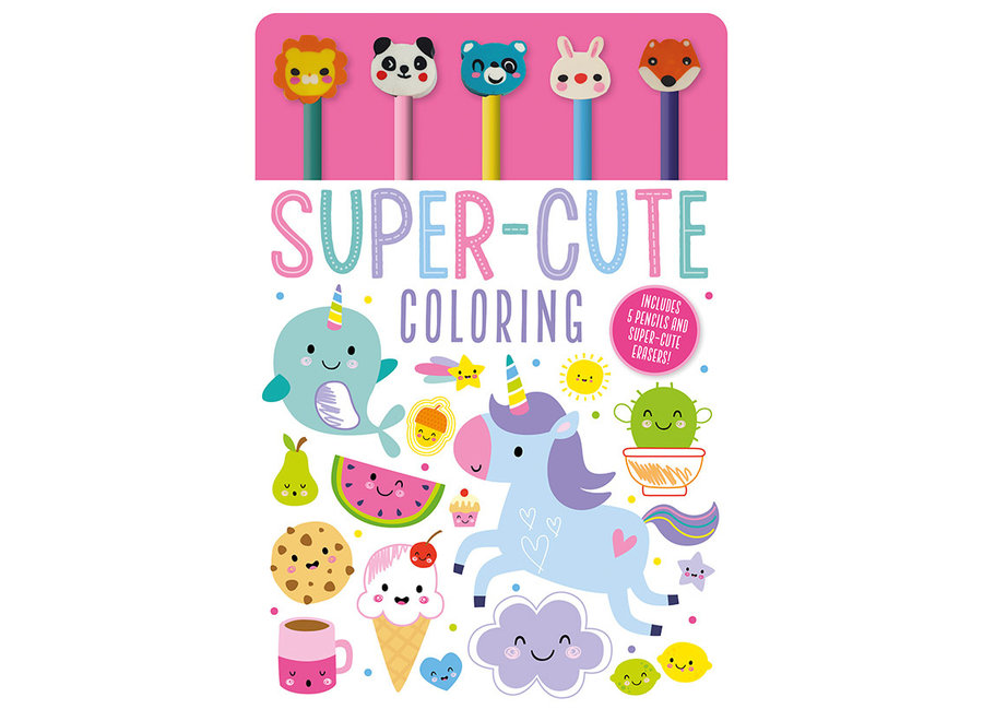 Super cute colouring activity book
