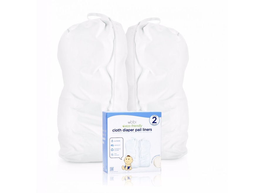 Cloth diaper pail liners 2 pack