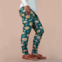 Women's leggings - Secret garden