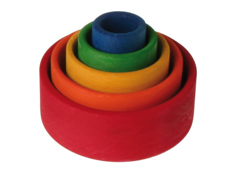 Small stacking bowl outside Red