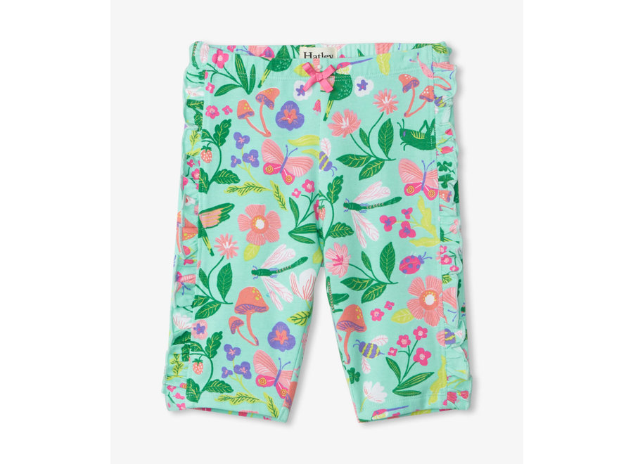 Enchanted Garden ruffle bike shorts