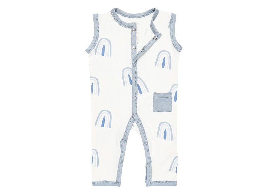 Sleeveless romper