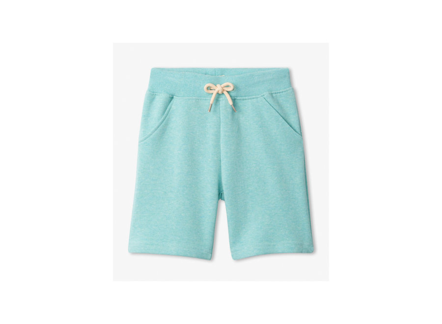 Aqua terry shorts
