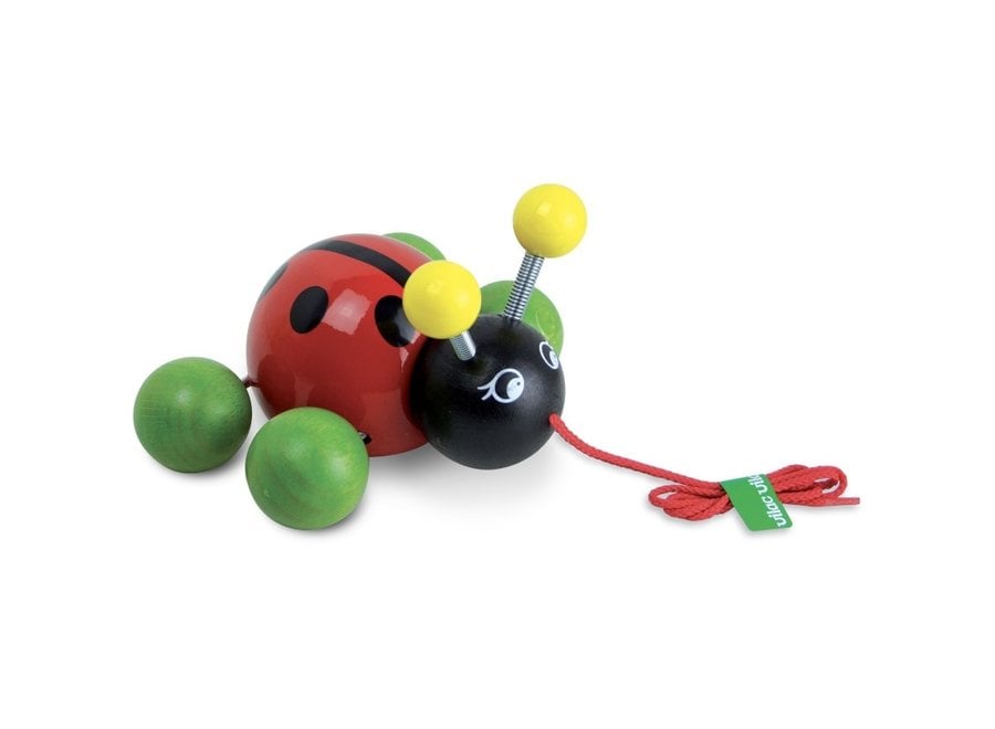 Pull Toy Ladybug