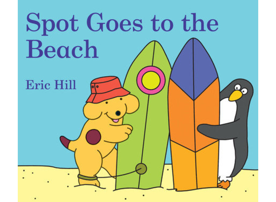 Spot goes to the beach