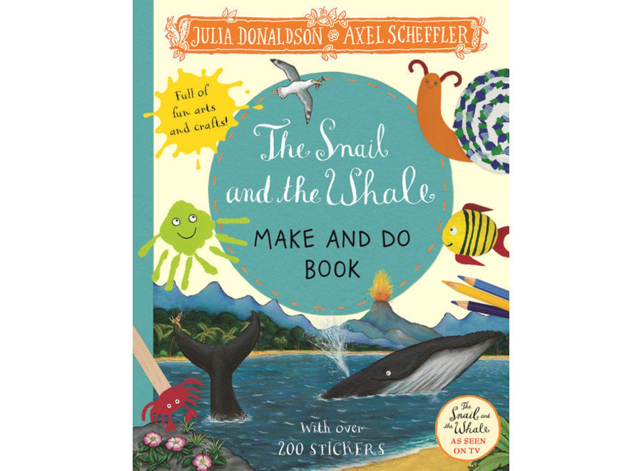 The Snail and the Whale - make and do book