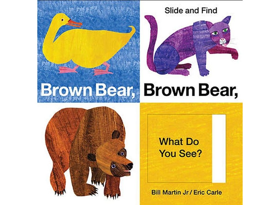 Brown bear, brown bear pull and slide