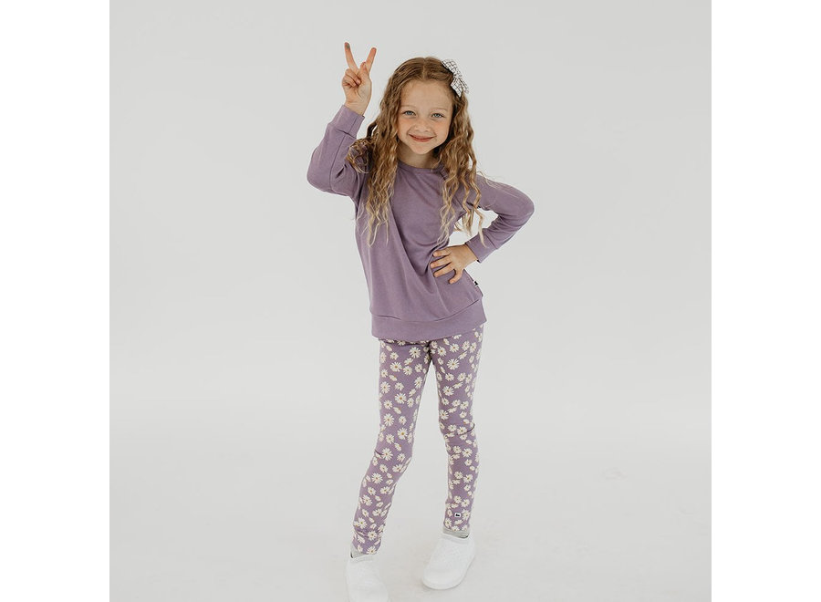 Bamboo Girl Loop Legging - Pink Heart - 3T – The Little Clothing Company