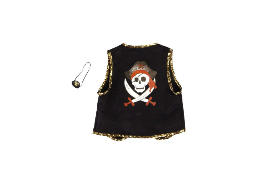 Pirate vest and eye patch