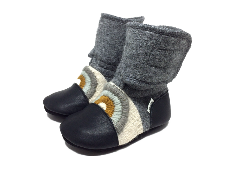Nooks Wool Booties size 4 (6-12m)
