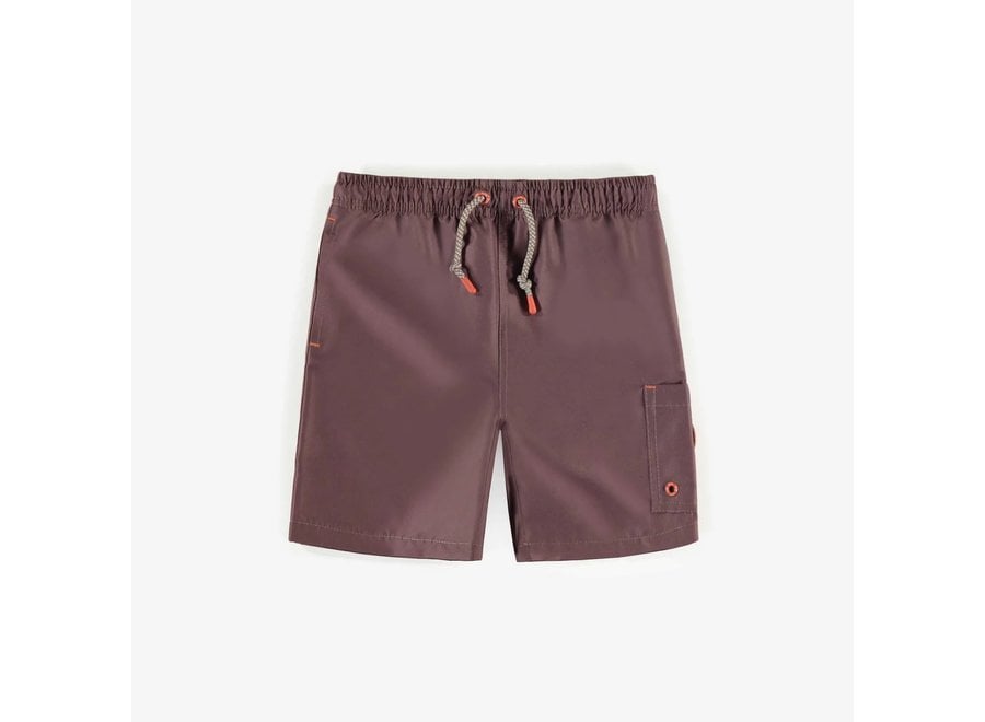 Brown swim short