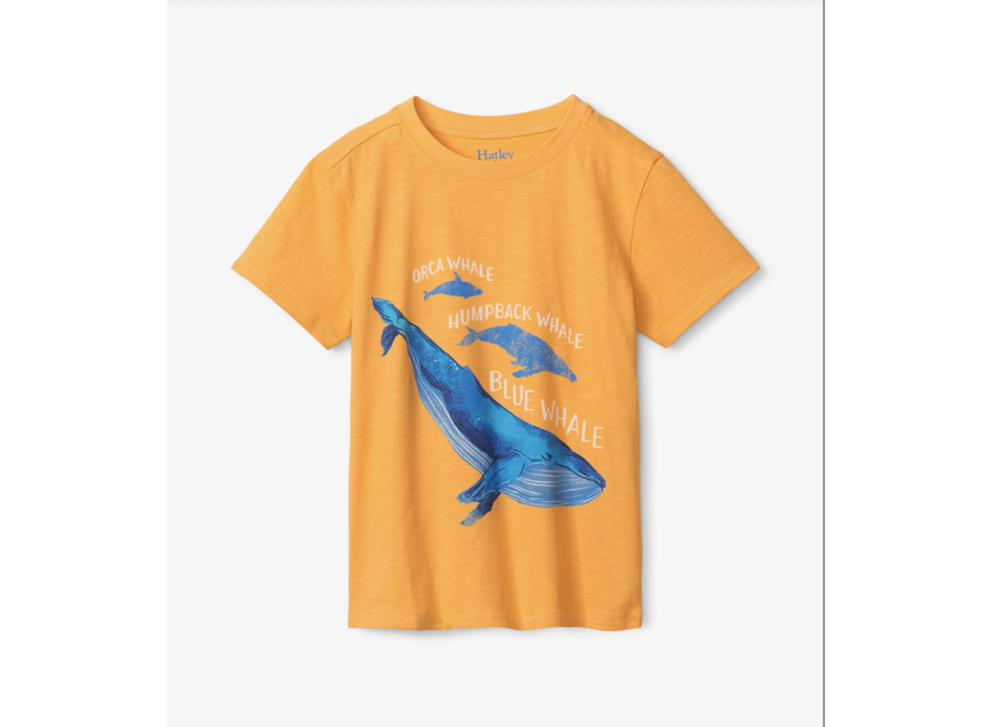 These three whales graphic T-shirt