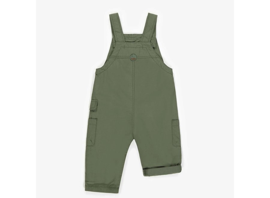 Khaki overall in canvas