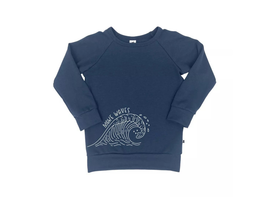 Youth "Make waves" Pullover