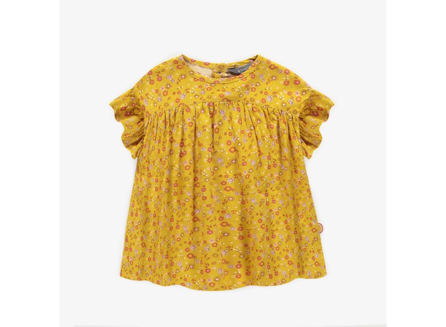 Yellow flowery dress - Baby