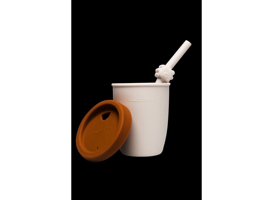 Kids Silicone Cup with Straw