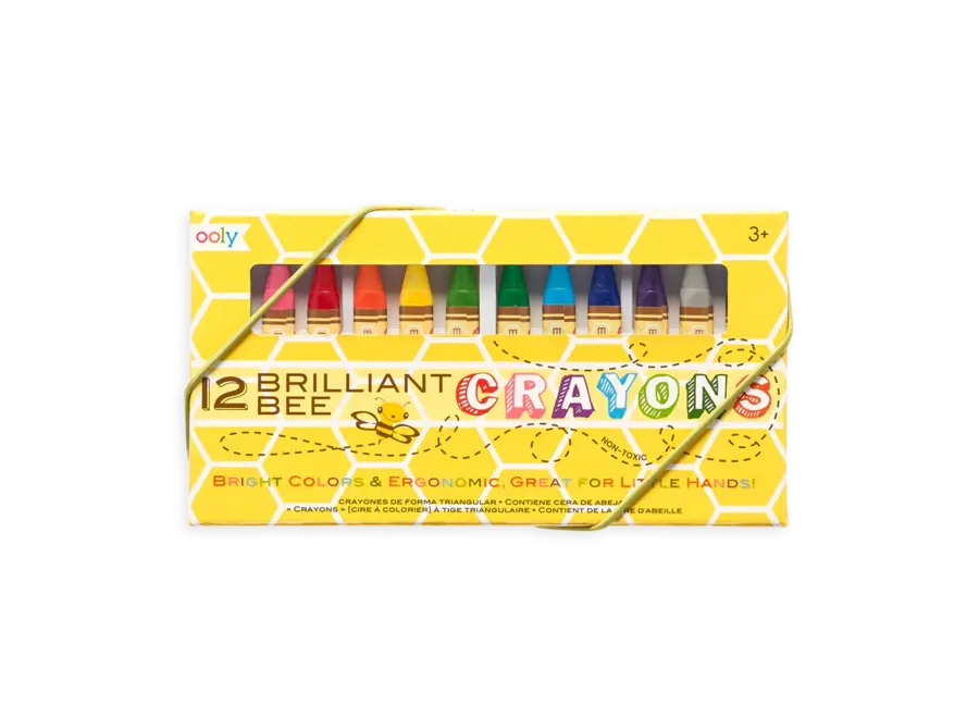 Brilliant Bee Crayons (set of 12)