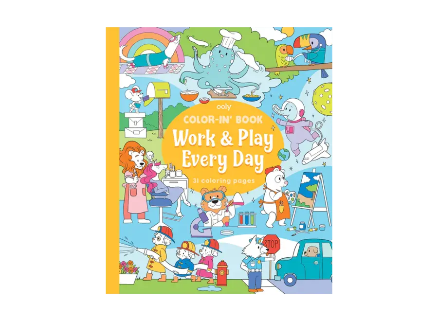 Color-in’ book