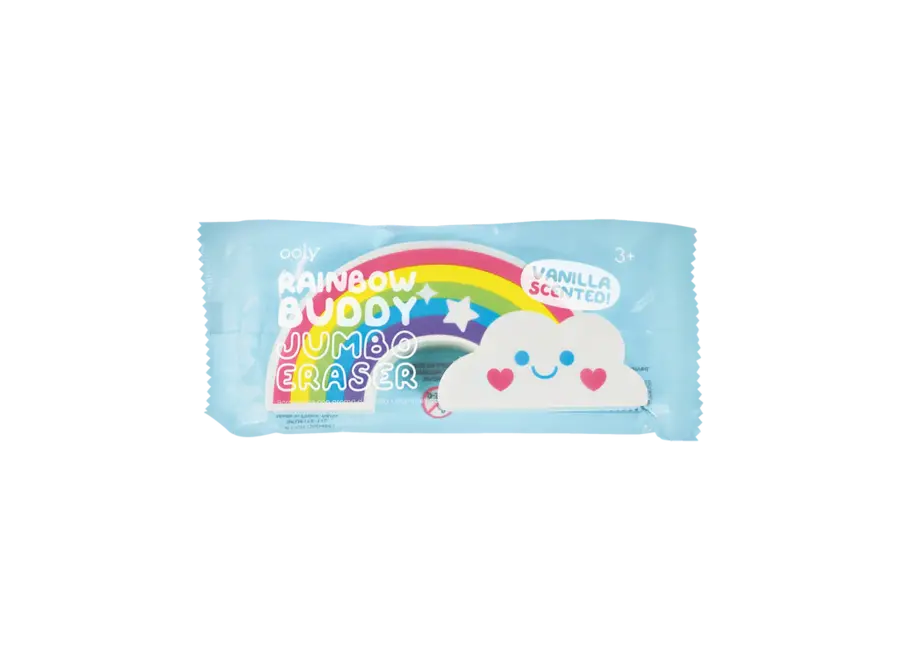 Rainbow buddy scented jumbo eraser