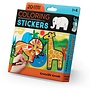 Coloring stickers