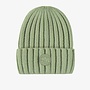 Green knitted toque