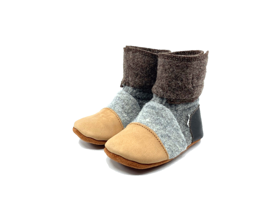 Nooks Wool Booties size 4 (6-12m)