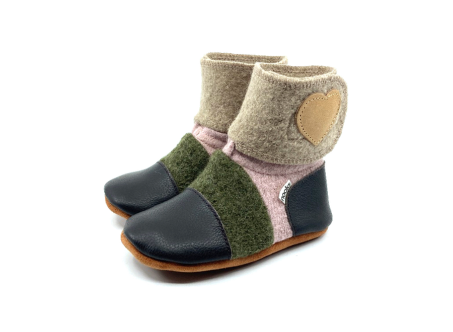 Nooks Wool Booties size 5.5 (12-18m)
