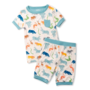 Scratchy safari bamboo short pajama set