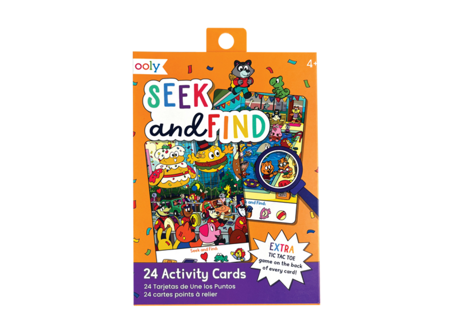 Seek and find activity cards