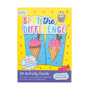 Spot the difference activity cards