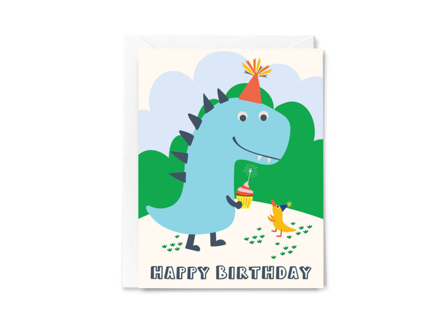 Happy birthday dinosaur